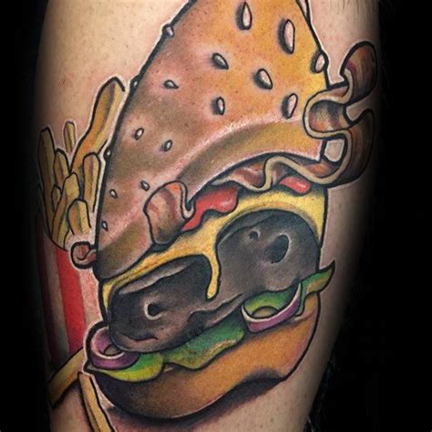 tatuajes de hamburguesas|11 ideas de Tatuaje hamburguesa 